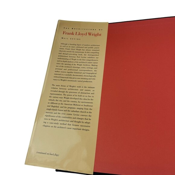 The Architecture Of Frank Lloyd Wright By Neil Levine Hardcover Book 1996 Prince - Picture 2 of 13